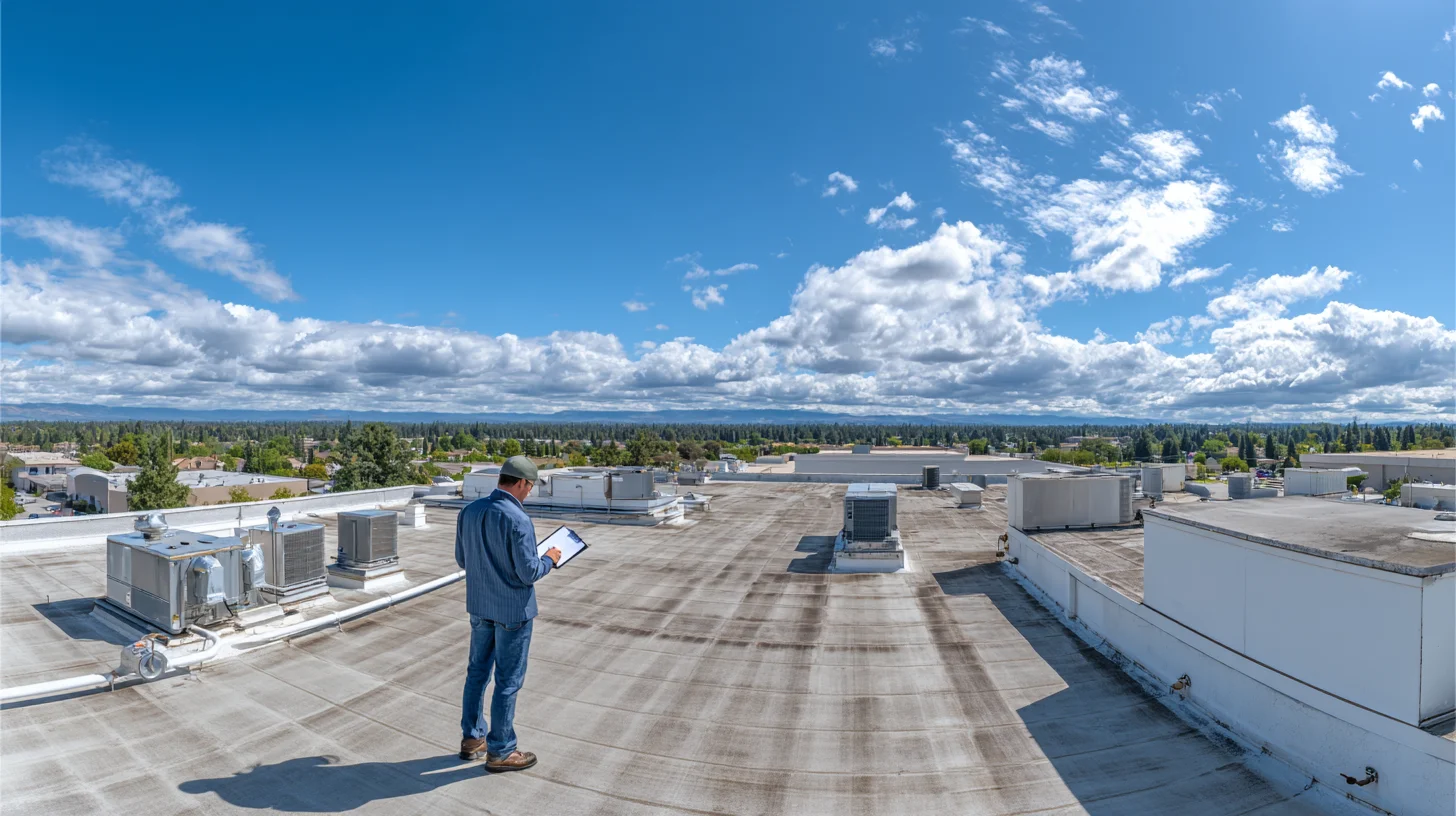 Comprehensive commercial roof maintenance programs in Modesto